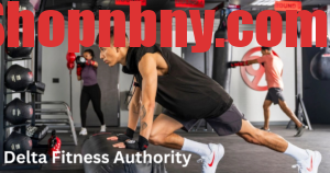 Members working out at Delta Fitness Authority gym with trainers and modern equipment