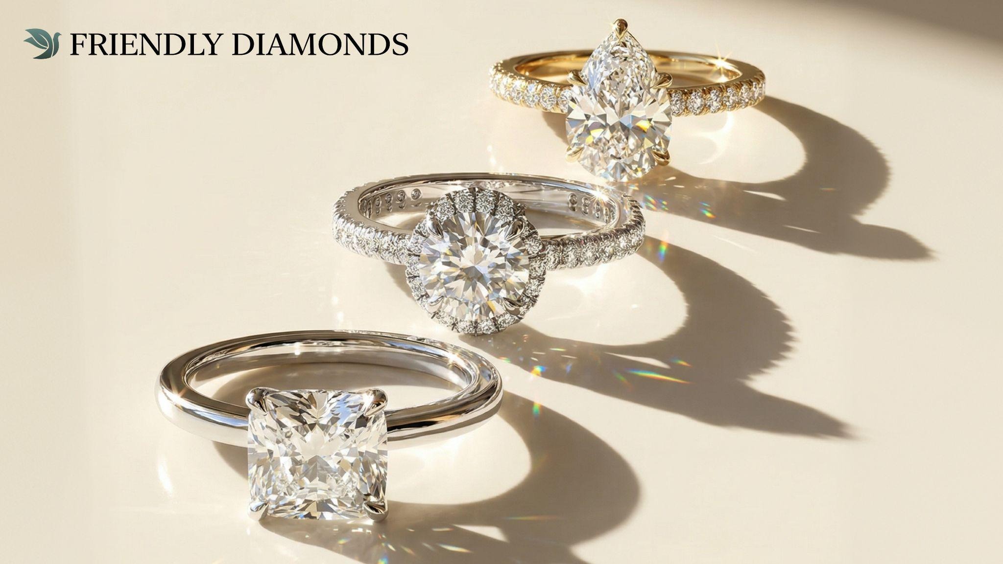 How to Select Custom Settings for a 5-Carat Diamond Ring?